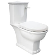 Washington Toilet Suite with Lever S Trap White