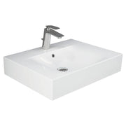 RAK Des 61 Wall Basin, 1 Tap Hole, Alpine White