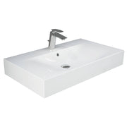 RAK Des 81 Wall Basin, 1 Tap Hole, Alpine White