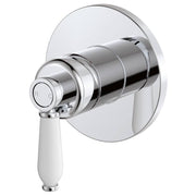 Eleanor Wall Mixer, Chrome & Ceramic
