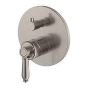 Eleanor Wall Diverter Mixer, Brushed Nickel