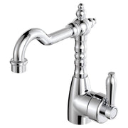Eleanor Shepherds Crook Basin Mixer, Chrome