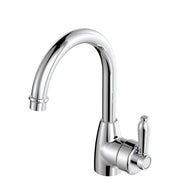 Eleanor Gooseneck Basin Mixer, Chrome