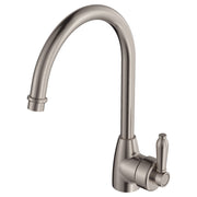 Eleanor Gooseneck Sink Mixer, Brushed Nickel