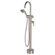 Eleanor Floor Mixer & Shower, Brushed Nickel
