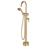 Eleanor Floor Mixer & Shower, Urban Brass