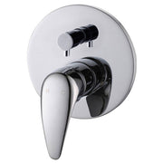 Eco Wall Diverter Mixer, Chrome