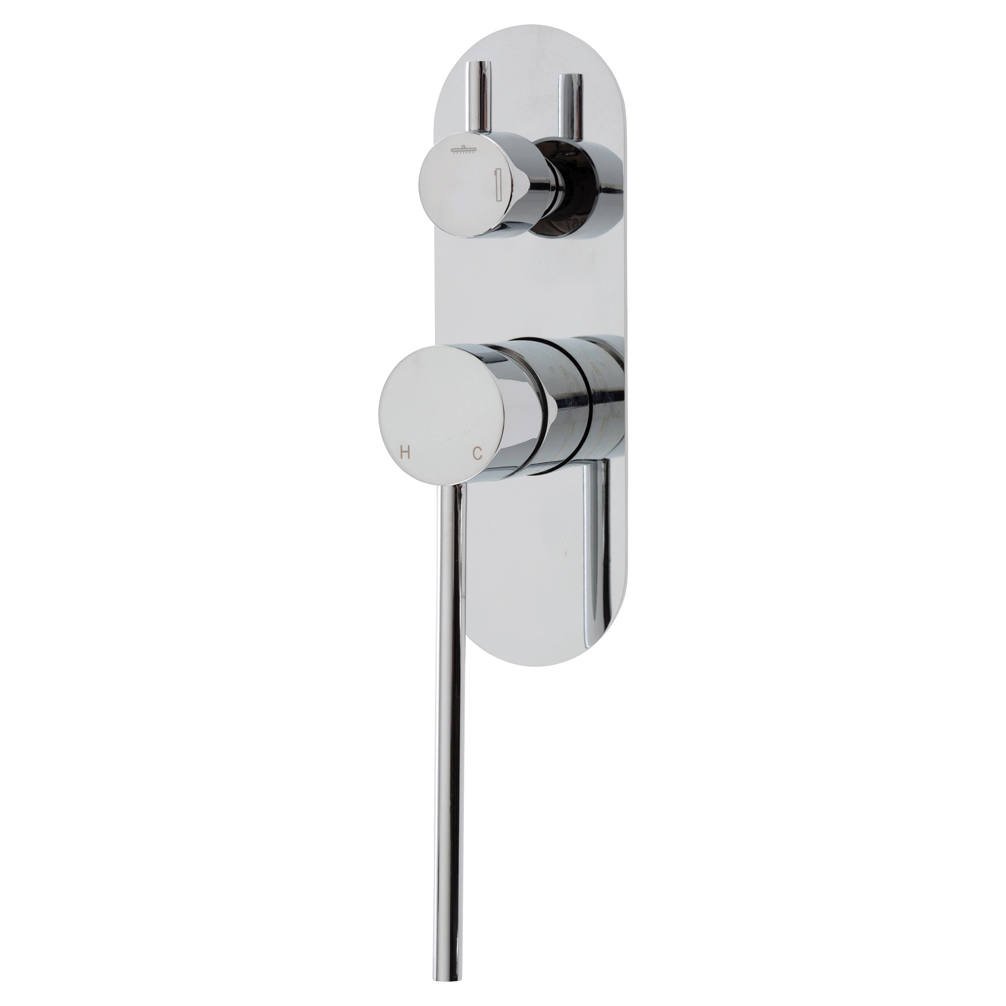 Isabella Care Wall Diverter Mixer, Chrome
