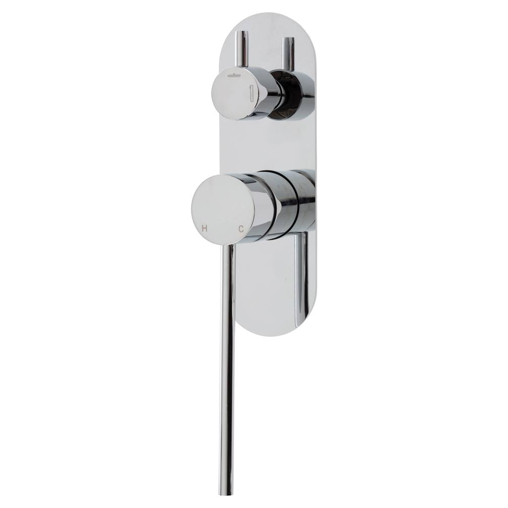 Isabella Wall Diverter Mixer, Chrome
