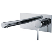 Isabella Wall Mixer With Spout, Chrome