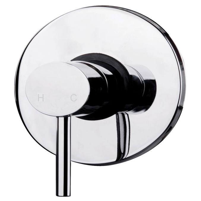 Ovalie Wall Mixer, Chrome