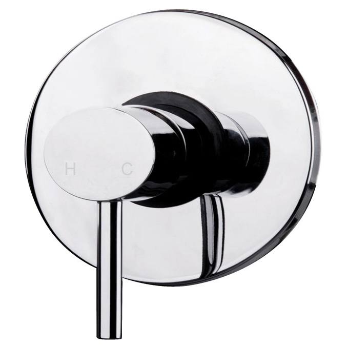 Ovalie Wall Mixer, Chrome