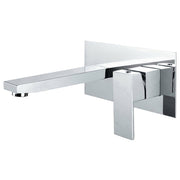 Jet Wall Mixer With Spout, Chrome