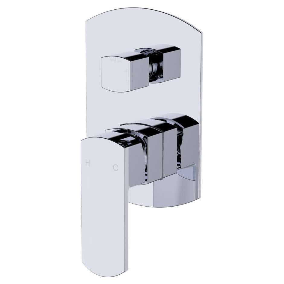 Koko Wall Diverter Mixer, Chrome