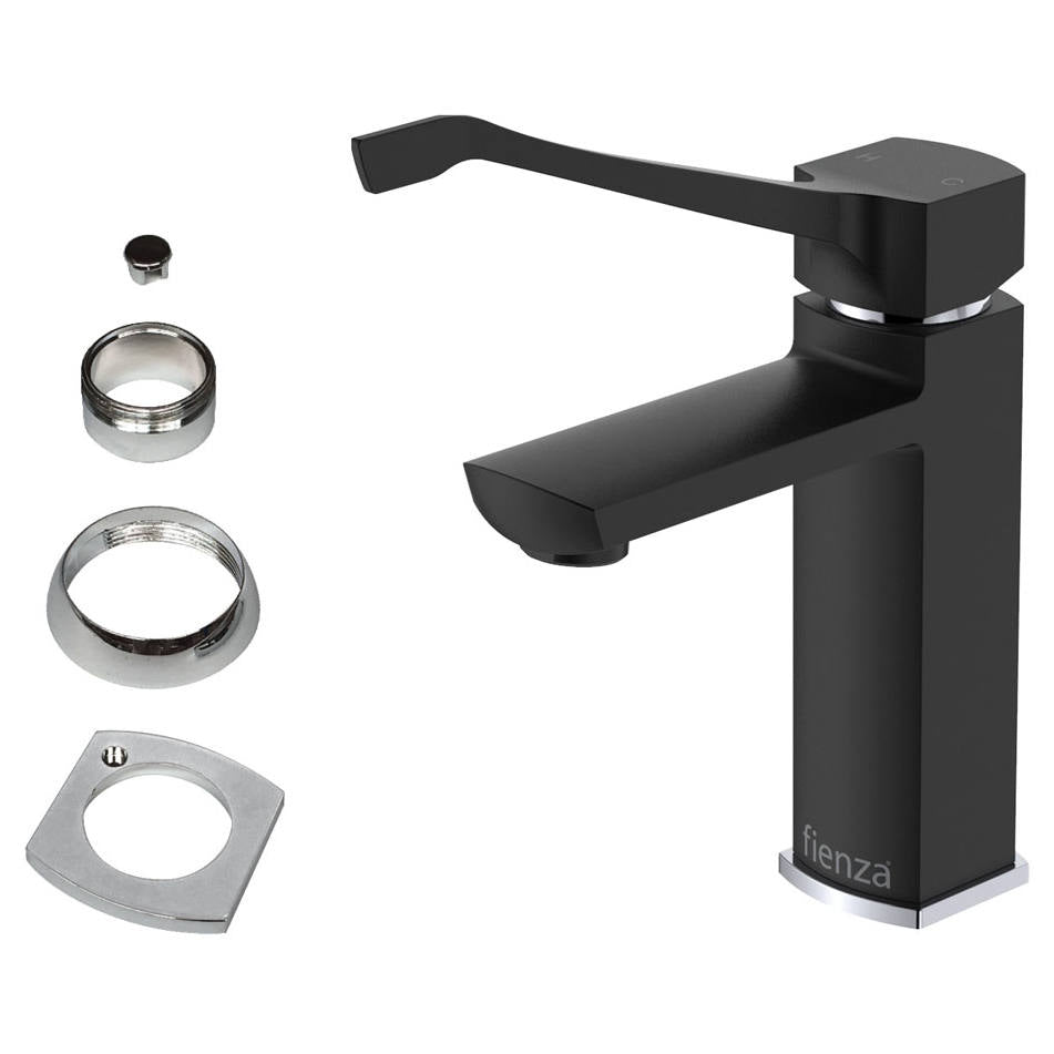 Koko Care Basin Mixer, Matte Black