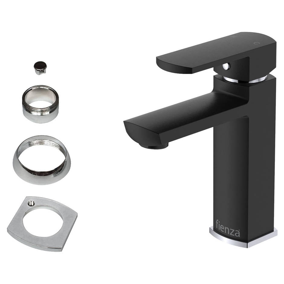 Koko Basin Mixer, Matte Black