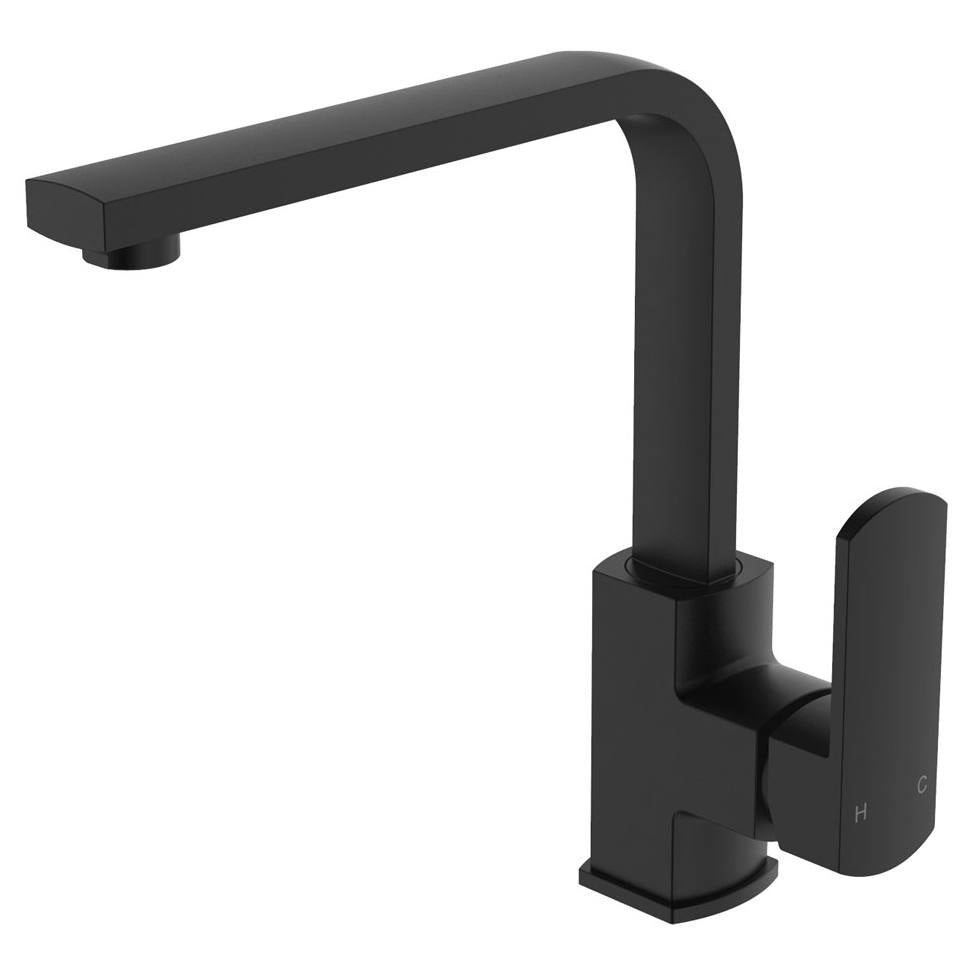 Koko Swivel Sink Mixer, Matte Black