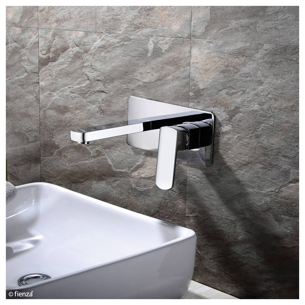 Koko Wall Mixer With Spout, Chrome