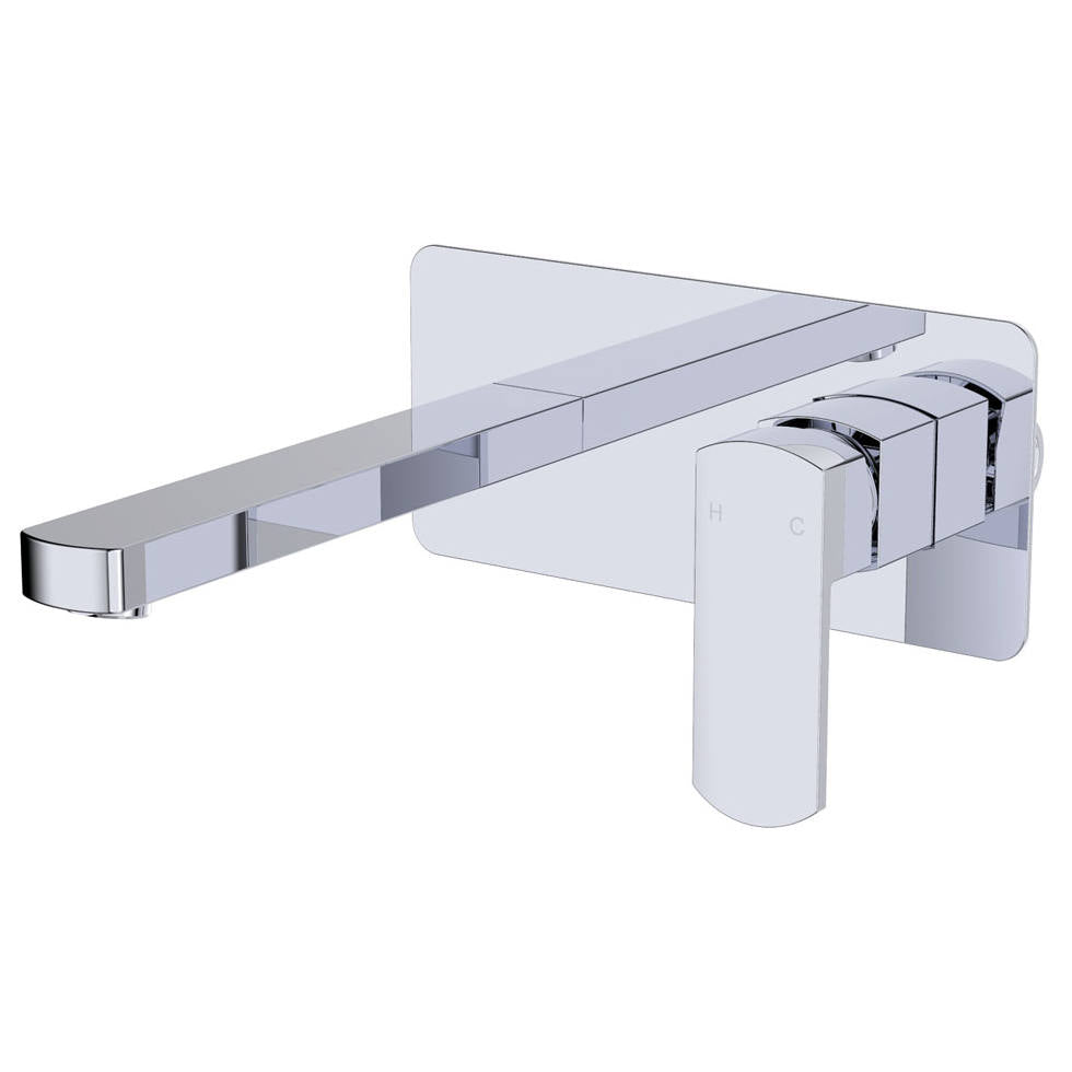 Koko Wall Mixer With Spout, Chrome