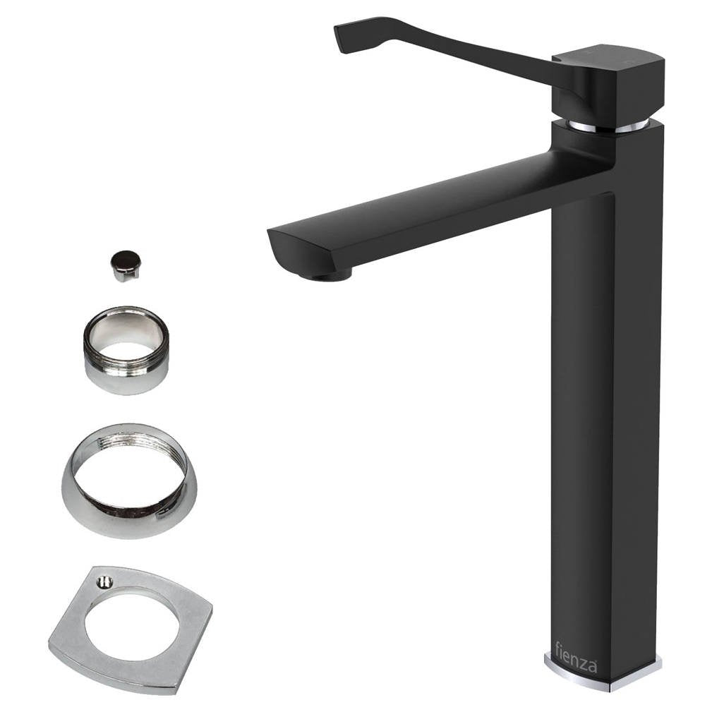 Koko Care Tall Basin Mixer, Matte Black