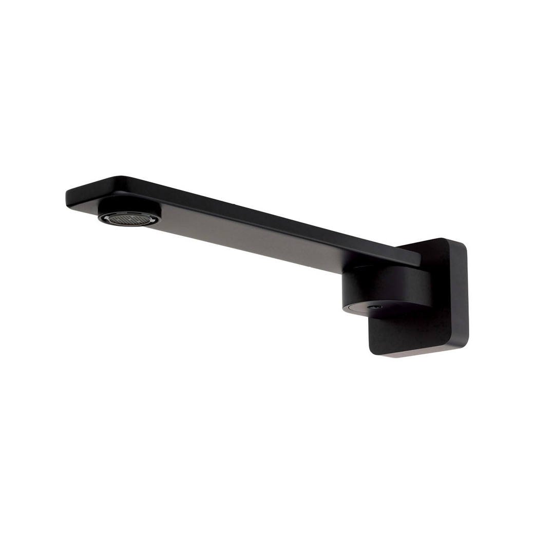 Koko Slim Swivel Bath Outlet, Matte Black