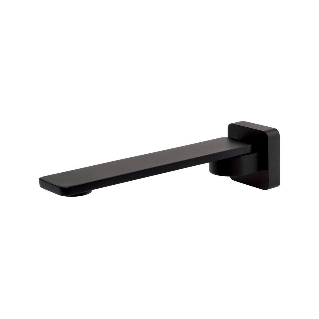 Koko Slim Swivel Bath Outlet, Matte Black