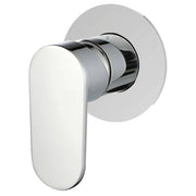 Empire Wall Mixer, Rnd Plate, Chrome