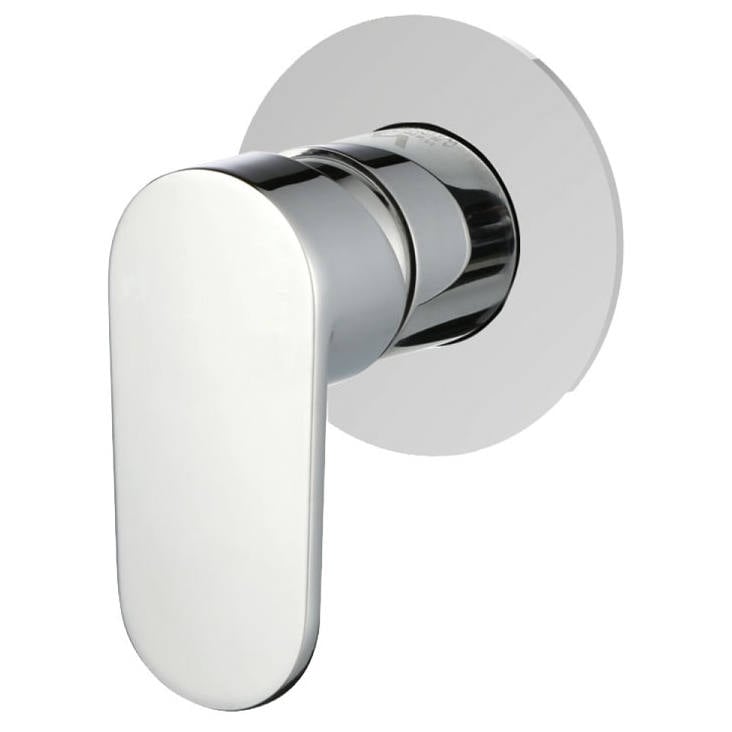 Empire Wall Mixer, Rnd Plate, Chrome