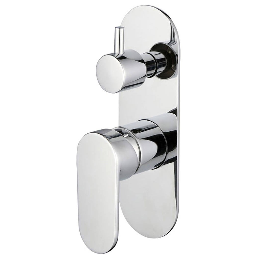 Empire Wall Diverter Mixer, Chrome