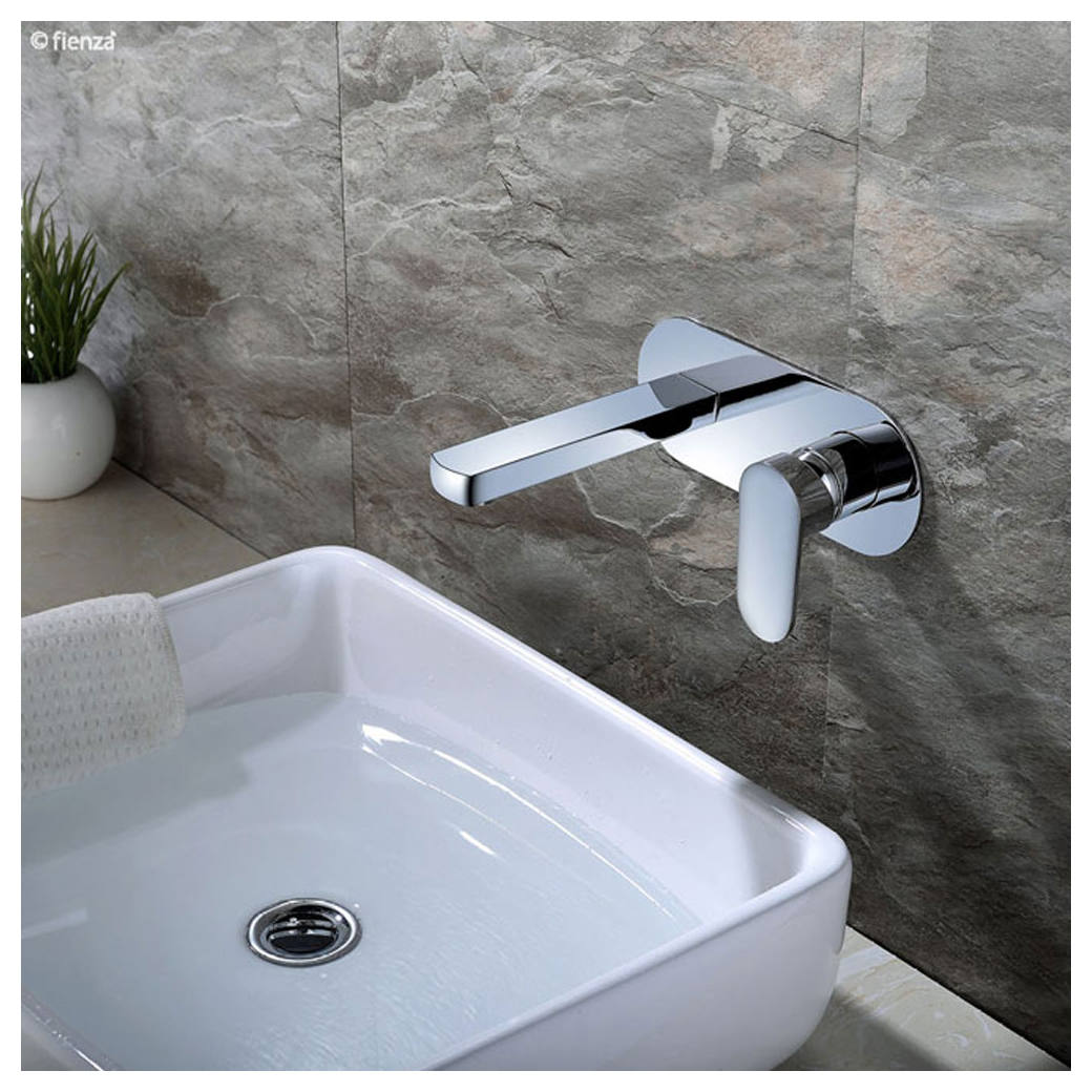 Empire Wall Mixer With Spout, Chrome