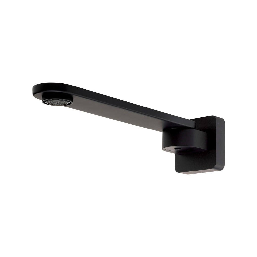 Empire Slim Swivel Bath Outlet, Matte Black