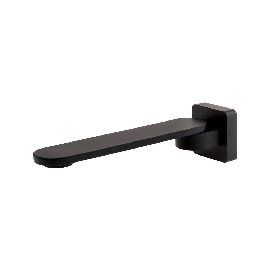 Empire Slim Swivel Bath Outlet, Matte Black
