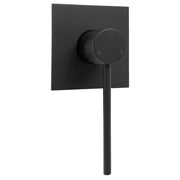 Hustle Care Wall Mixer, Square Plate, Matte Black