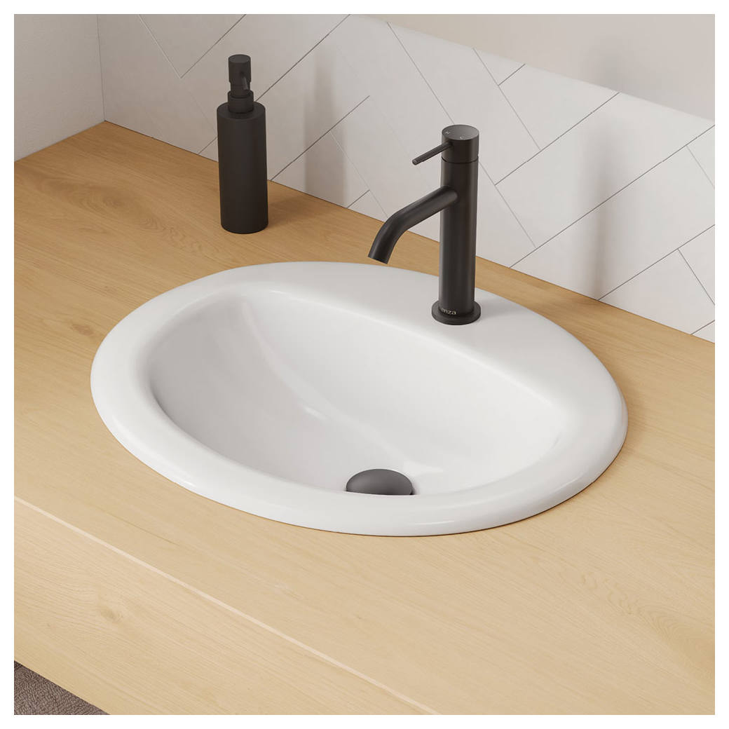 Kaya Basin Mixer, Matte Black