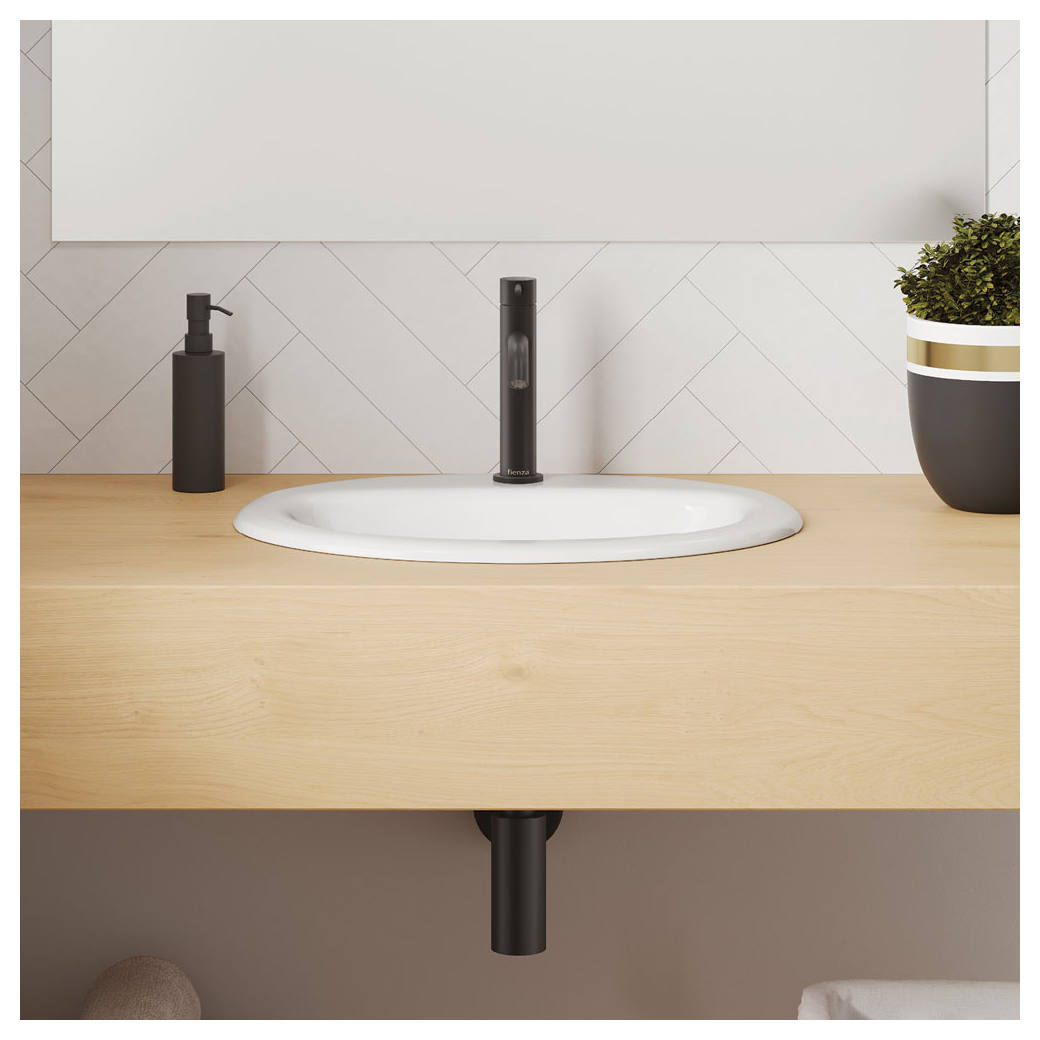 Kaya Basin Mixer, Matte Black