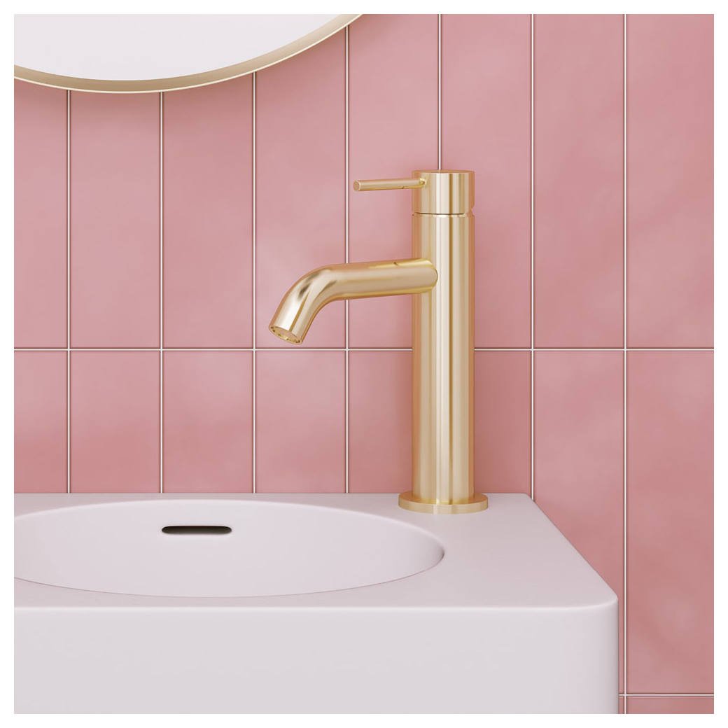 Kaya Basin Mixer, Urban Brass