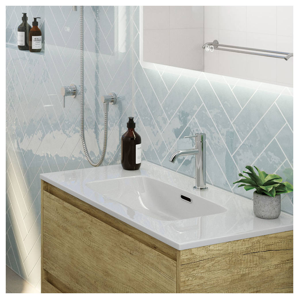 Kaya Basin Mixer, Chrome