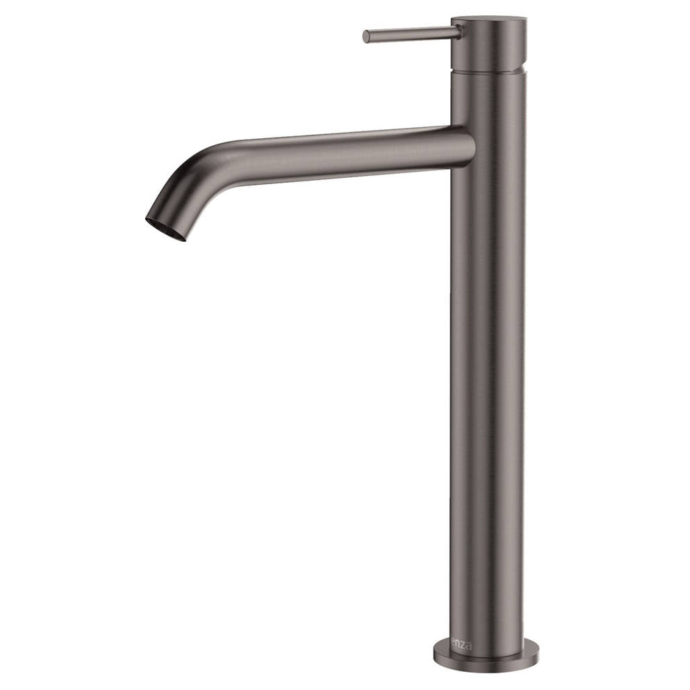 Kaya Tall Basin Mixer, Gun Metal