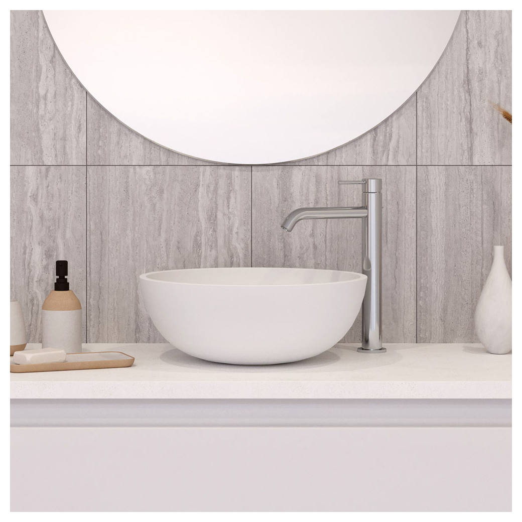 Kaya Tall Basin Mixer, Chrome