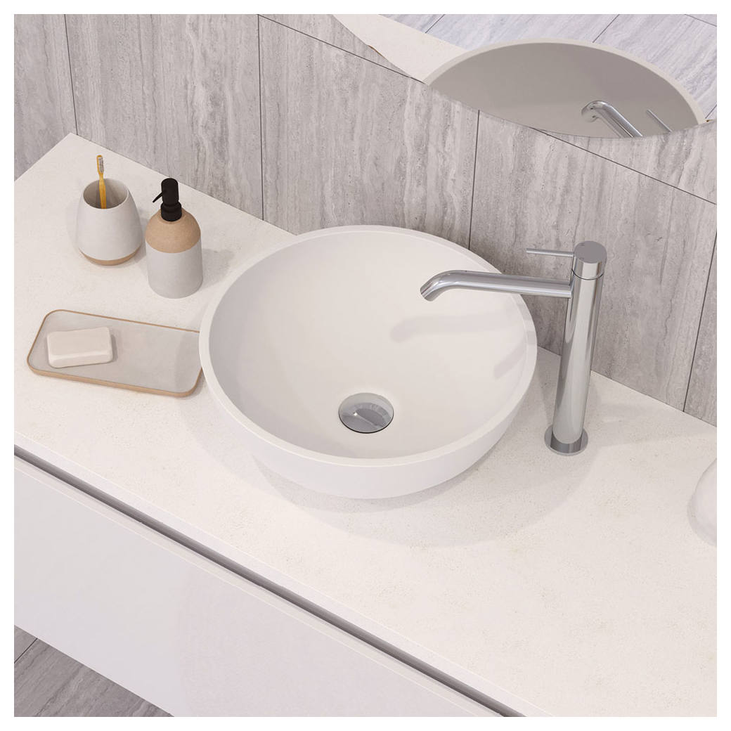 Kaya Tall Basin Mixer, Chrome