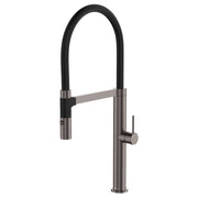 Kaya Pull Down Sink Mixer, Gun Metal