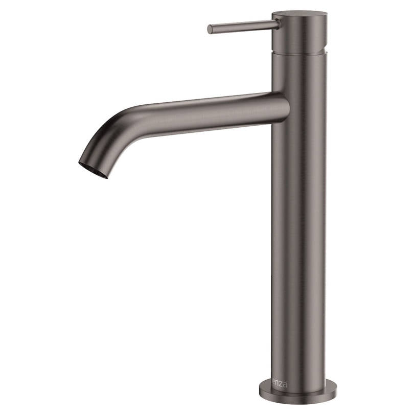 Kaya Medium Basin Mixer, Gun Metal