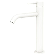 Kaya Medium Basin Mixer, Matte White