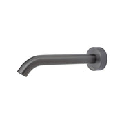 Kaya 180mm Basin/Bath Outlet, Gun Metal
