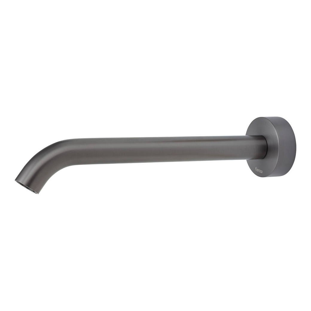 Kaya 220mm Basin/Bath Outlet, Gun Metal