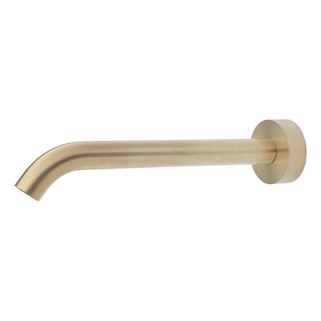 Kaya 220mm Basin/Bath Outlet, Urban Brass