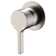 Sansa Wall Mixer, Small Rnd Plate, Brushed Nickel