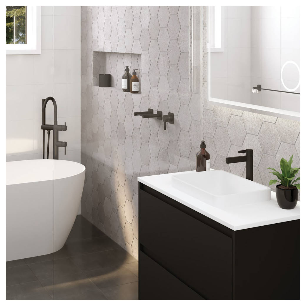 Sansa Basin Mixer, Matte Black