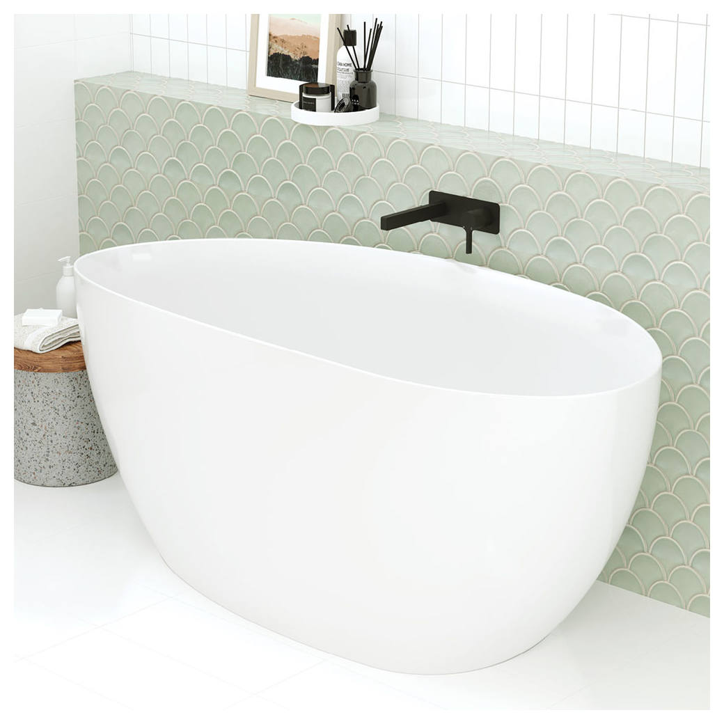 Sansa Wall Bath Mixer Set, Matte Black