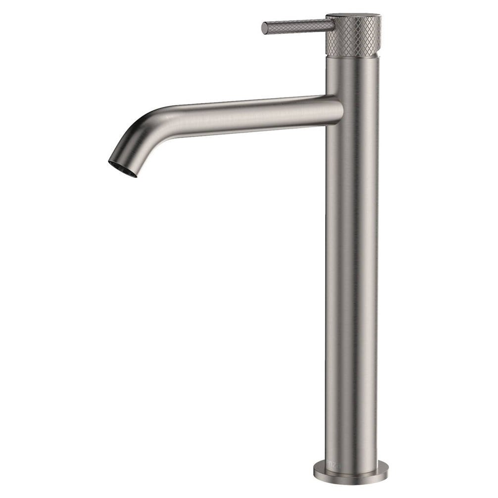 Axle Tall Basin Mixer, Brushed Nickel